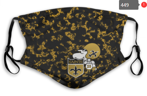 NFL New Orleans Saints #11 Dust mask with filter->nfl dust mask->Sports Accessory